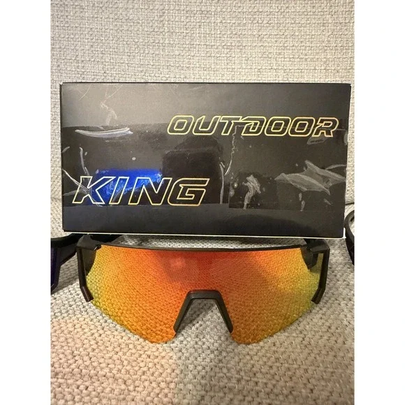 3 Pk Mens Wrap Around Sport Sunglasses Polarized Driving Fishing Running NEW - Picture 4 of 4